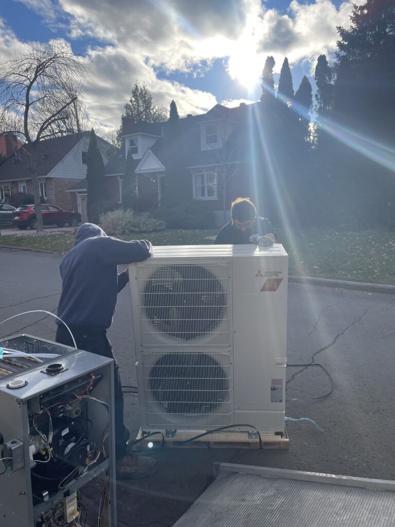 Ottawa Greener Home Heat Pump Installation