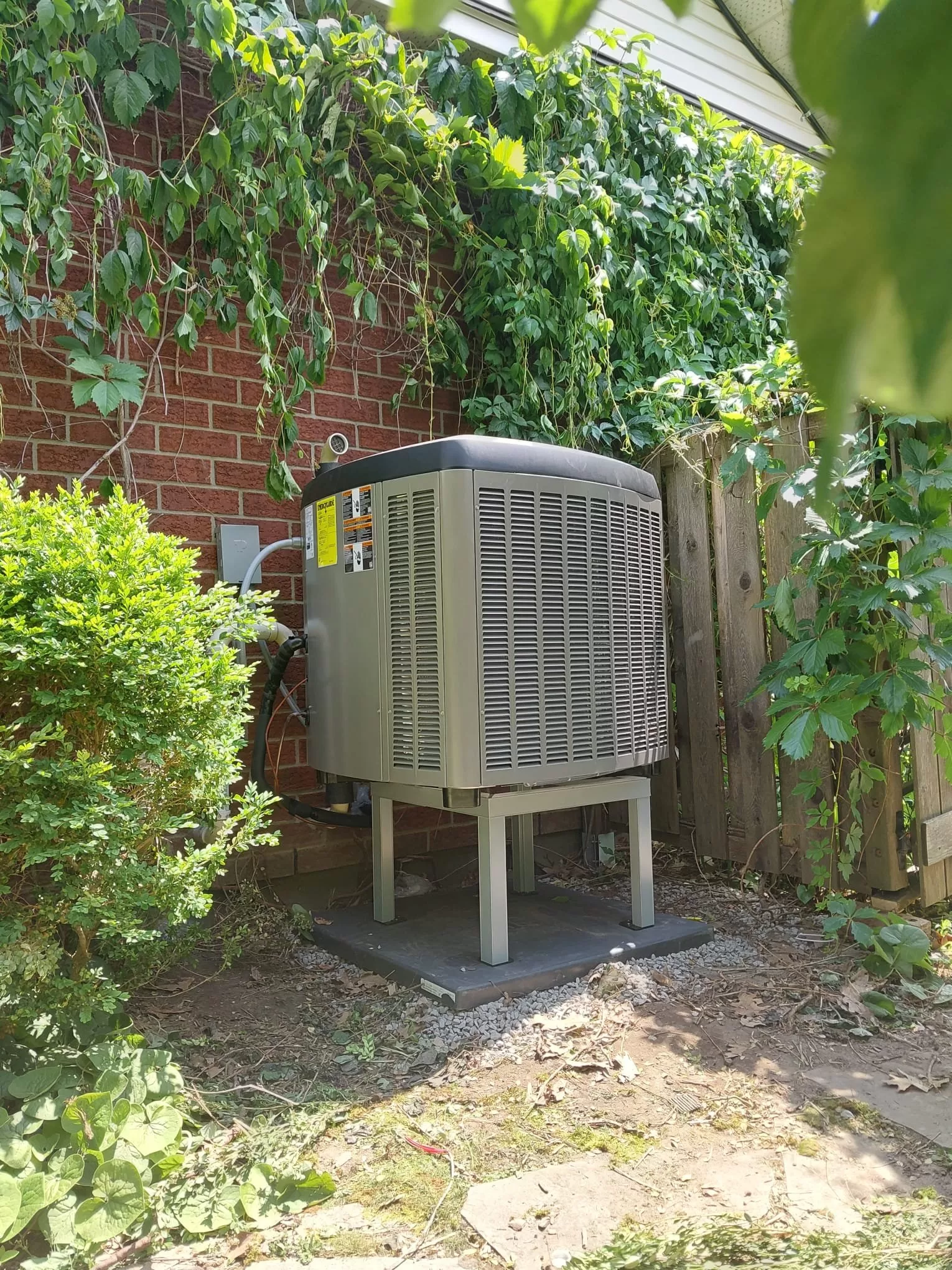 Lennox Heat Pump installed in Ottawa that qualifies for the Greener Home Rebate