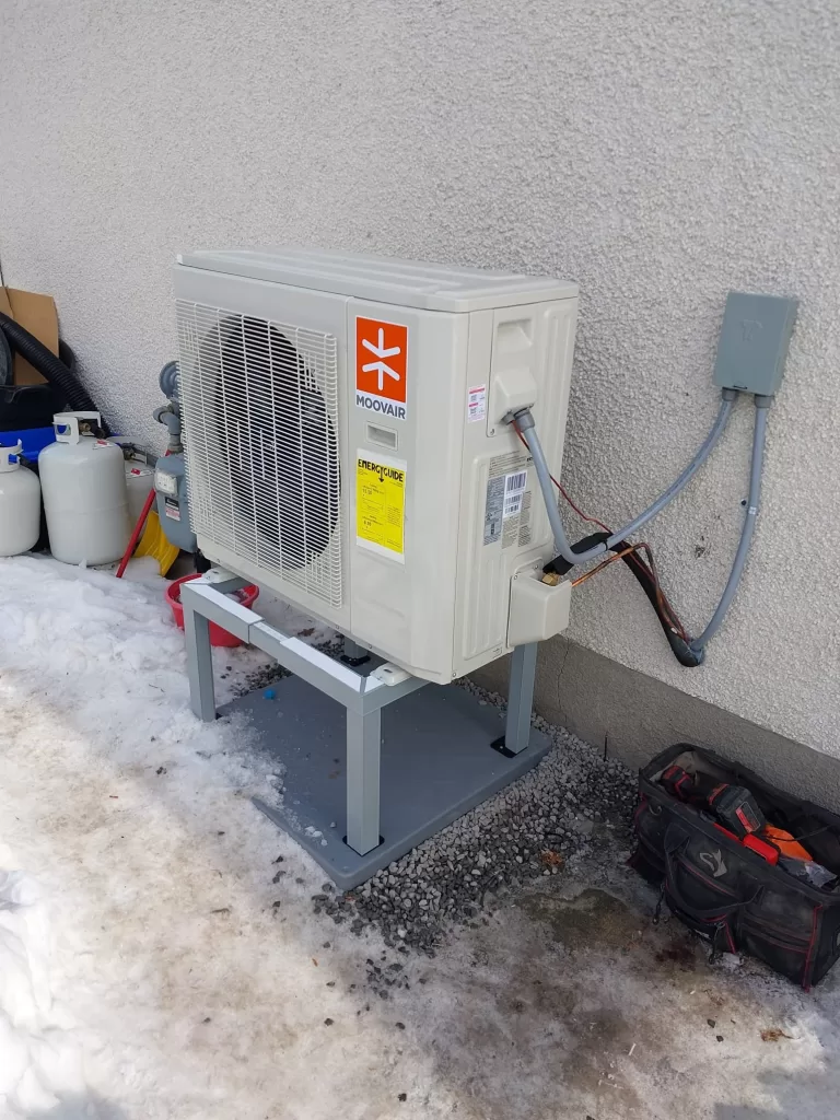 Moovair Heat Pump Installation Ottawa Ontario